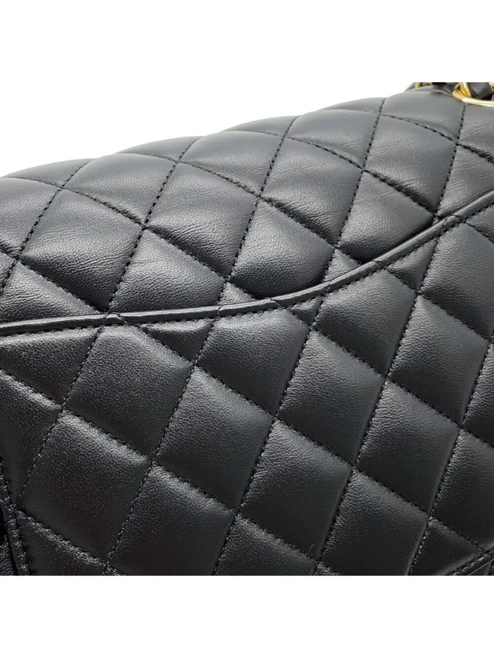 Chanel Chain Shoulder Bag Quilted 25 CC Logo Lambskin Double